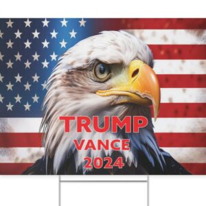 Trump Vance 2024 Yard Sign1