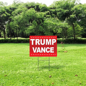 Trump Vance 2024 Yard sign (single or double-sided)