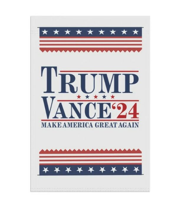 Trump Vance Flag, Trump Garden Flag, Trump 2024 Garden Flag, MAGA Garden Flag, Republican Yard Flags, Political Home Banner, Trump Flag1