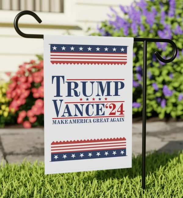 Trump Vance Flag, Trump Garden Flag, Trump 2024 Garden Flag, MAGA Garden Flag, Republican Yard Flags, Political Home Banner, Trump Flag3