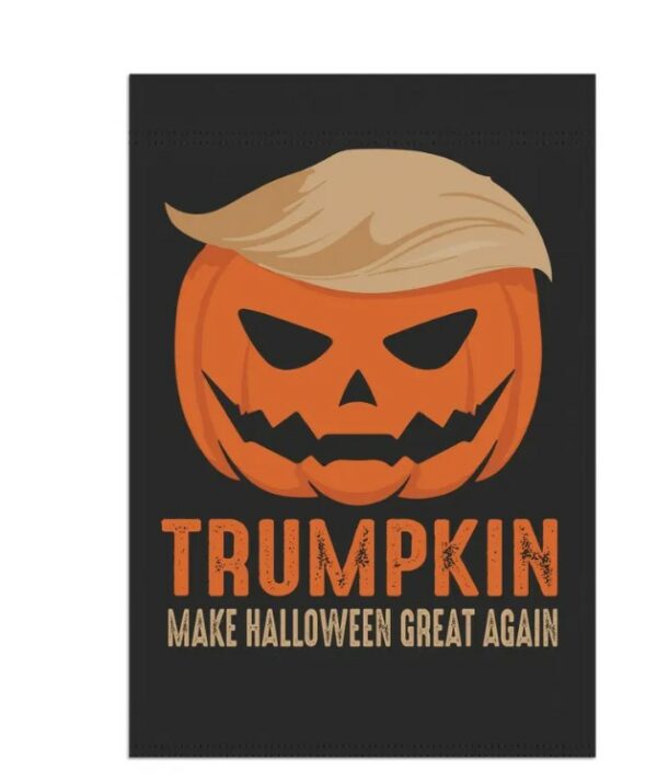 Trump Vance Flag, Trump Garden Flag, Trump Halloween Flag, MAGA Garden Flag, Republican Yard Flags, Political Home Banner, Trump Flag2