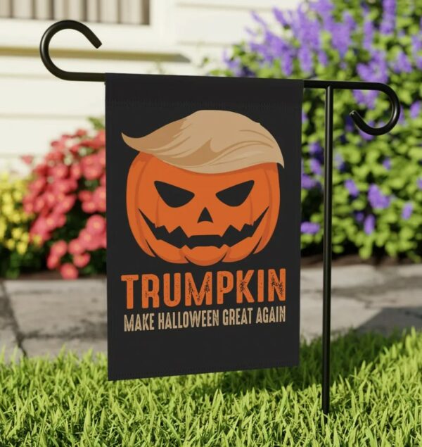 Trump Vance Flag, Trump Garden Flag, Trump Halloween Flag, MAGA Garden Flag, Republican Yard Flags, Political Home Banner, Trump Flag3