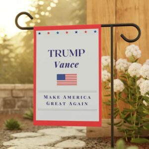 Trump Vance Garden Flag