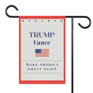 Trump Vance Garden Flag1