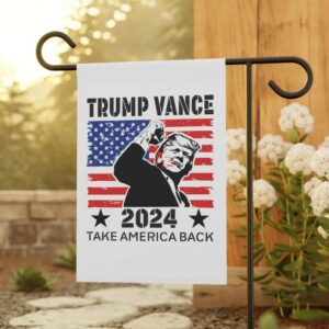 Trump Vance Garden & House Banner, Vote 4 Trump, Trump Gifts, Trump Supporter, Republican, Conservative Banner, Patriotic Banner, President