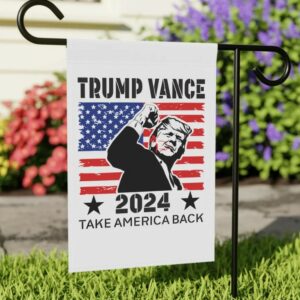 Trump Vance Garden & House Banner, Vote 4 Trump, Trump Gifts, Trump Supporter, Republican, Conservative Banner, Patriotic Banner, President2