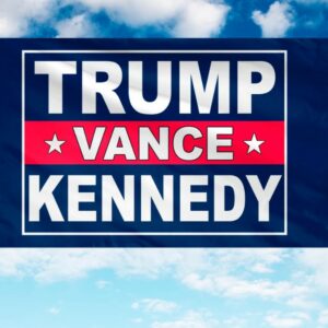 Trump Vance Kennedy 2024 Flag, Trump Vance Kennedy Flag, Trump For President, Republican Flag, USA President Election 2024 Flag