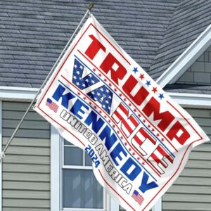 Trump Vance Kennedy 2024 House Flag, Unite America 2024 House Flag, Trump Kennedy House Flag, Trump For President 2024 House Flag