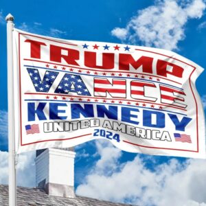 Trump Vance Kennedy 2024 House Flag, Unite America 2024 House Flag, Trump Kennedy House Flag, Trump For President 2024 House Flag1