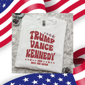 Trump Vance Kennedy Checkmate 2024 Png T-Shirts