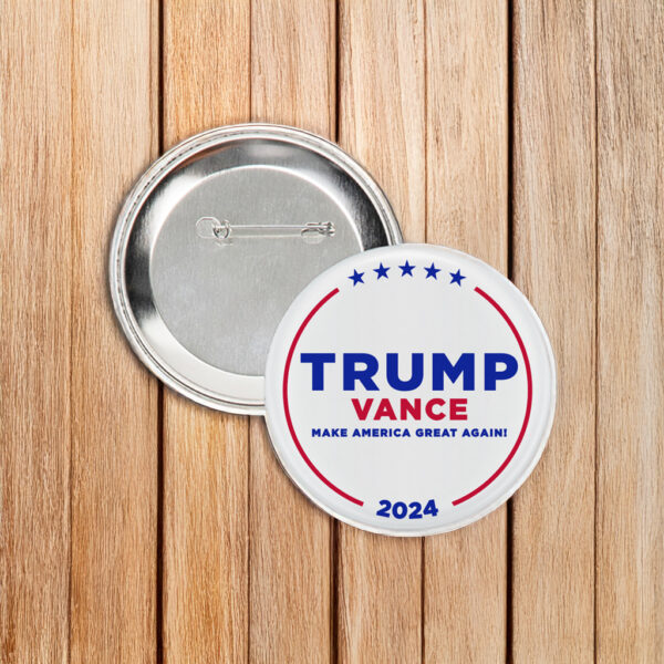 Trump Vance Make America Great Again Buttons US