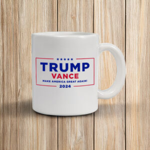 Trump-Vance Make America Great Again White Coffee Mug Us