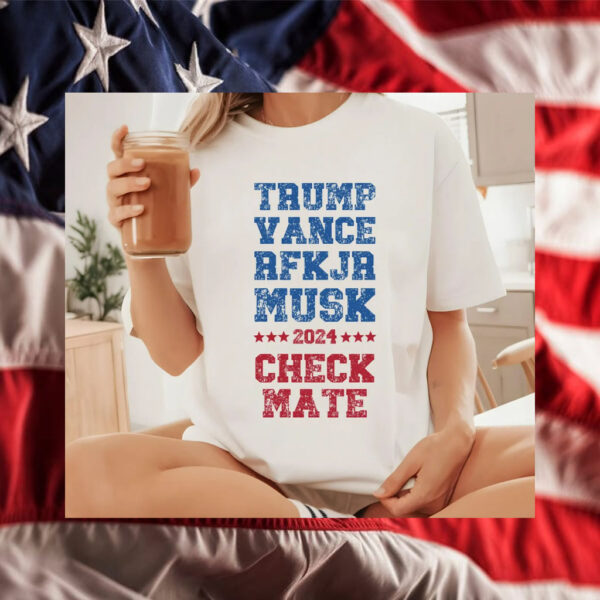 Trump Vance RFK Jr. Musk 2024 Svg & Png, Checkmate Election Shirt