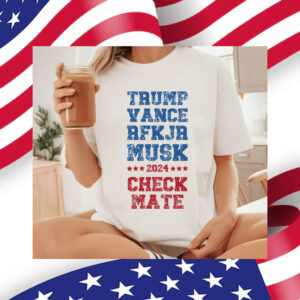 Trump Vance RFK Jr. Musk 2024 Svg & Png, Checkmate Election T-Shirts