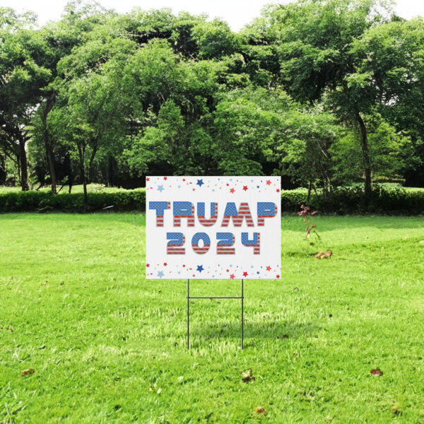 Trump for president Trump yard sign Trump Vance 2024 sign Trump sign presidential