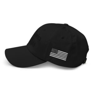 Black Dark Gothic MAGA Hat