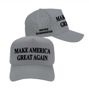 Black Gray MAGA Hat