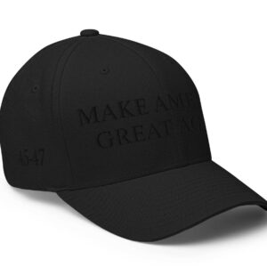 Blackout MAGA Hat, Make America Great Again Hat Cap