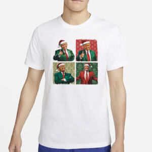 Boho Christmas Trump png, Happy Holidays png, Merry Vibes png, My President, 2024 Trump png t shirts