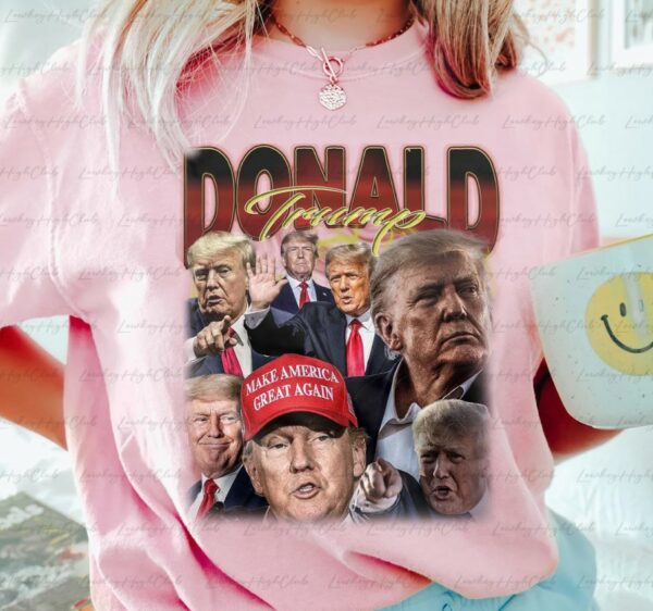 Bootleg 90s Trump Homage Shirt, Graphic Trump President Shirt, Felon Trump 90s Shirt, Convicted Trump Shirt, Pro-Trump Vintage Graphic Shirt1