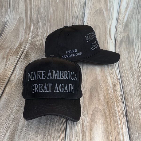 CLAIM BLACK MAGA HAT CAP