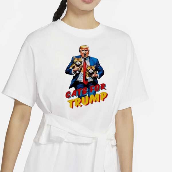 Cats For Trump Christmas T-shirts