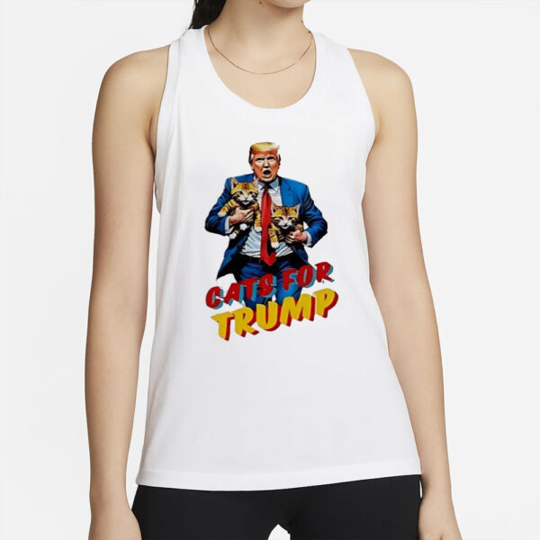 Cats For Trump Christmas T-shirts2