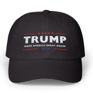 Classic MAGA Cap, Trump 2024 Cap, Embroidered Make America Great Again Hat, Trump 2024 Hat, MAGA Hat