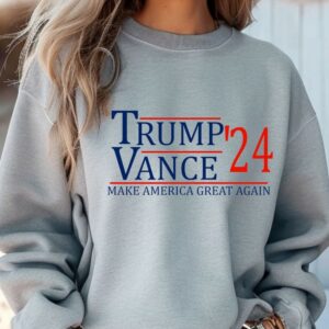 Comfort Colors® Donald Trump Sweater, Trump Vance 24 Sweatshirt, Trump 2024 Sweater, Support Trump Hoodie, President Trump, Republican Gift