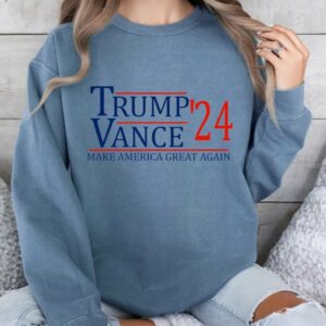 Comfort Colors® Donald Trump Sweater, Trump Vance 24 Sweatshirt, Trump 2024 Sweater, Support Trump Hoodie, President Trump, Republican Gift2