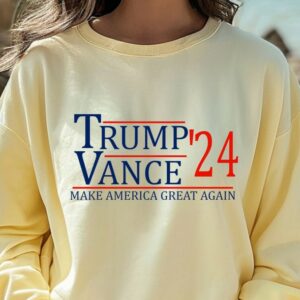 Comfort Colors® Donald Trump Sweater, Trump Vance 24 Sweatshirt, Trump 2024 Sweater, Support Trump Hoodie, President Trump, Republican Gift3