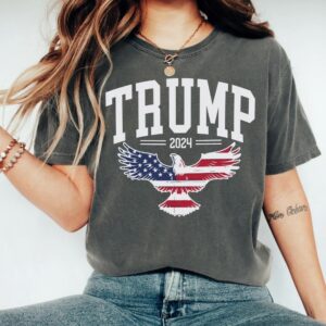 Comfort Colors® Shirt, Trump 2024 Shirt, American Flag Shirt, Pro Trump Shirt, Pro America Shirt,Trump 2024 Shirt,Republican Shirt,MAGA 2024