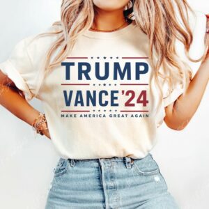 Comfort Colors® Trump 2024 Shirt, Trump Vance 24 Shirt, President Trump, JD Vance Shirt, Republican Shirt, Donald Trump, Trump Supporter Tee