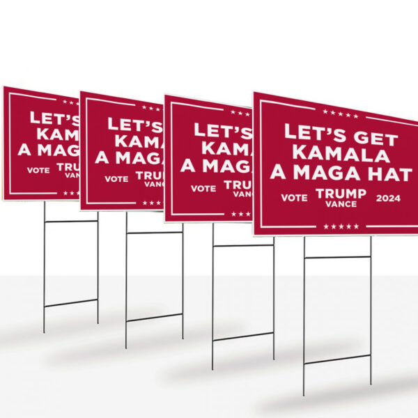 Custom Political Yard Sign, 2024 Presidential Election, Funny Trump Yard Sign