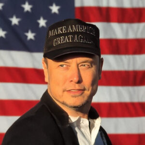 DARK MAGA hat just like Elon Musk wore on stage