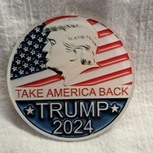 DONALD TRUMP ORNAMENT Novelty Maga 2024 Presidential Candidate Funny Support