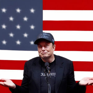 Dark Gothic Maga Elon Musk hat