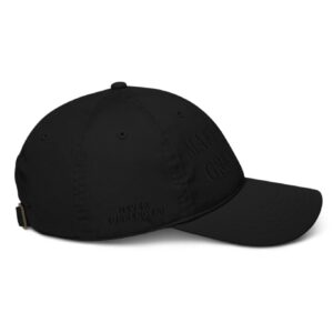 Dark MAGA Embroider Black Hat