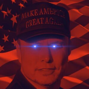 Dark MAGA Hat USA