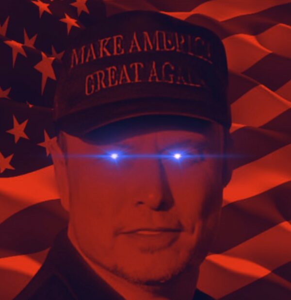 Dark MAGA Hat USA