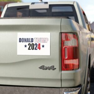 Donald Trump 2024 Car Magnet, Take America Back, Trump For President, American Patriot, Gift for Mom & Dad, Vote Trump 2024 Car Magnets.