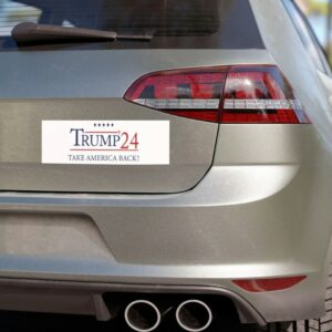 Donald Trump Bumper Magnet, President Election 2024 Car Magnet, Take America Back Bumper Magnet1