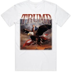 Donald Trump Eagle T-Shirt Tee Top USA President Icon 2024 Election Vote Republican2