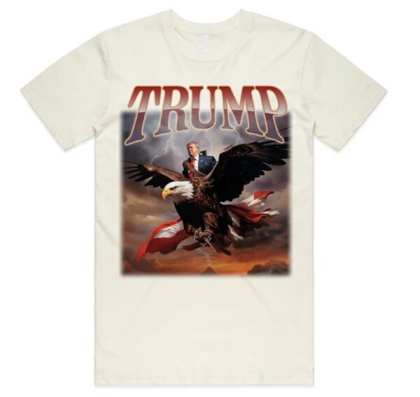 Donald Trump Eagle T-Shirt Tee Top USA President Icon 2024 Election Vote Republican3