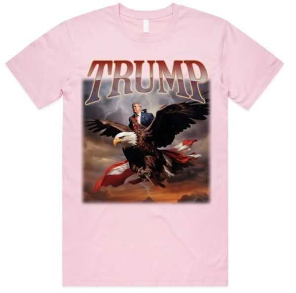 Donald Trump Eagle T-Shirt Tee Top USA President Icon 2024 Election Vote Republican4