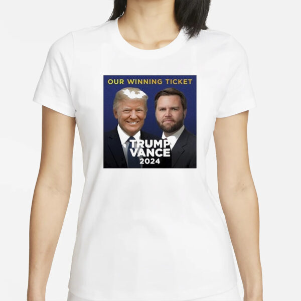 Donald Trump Our Winning Ticket Trump Vance 2024 Shirt1