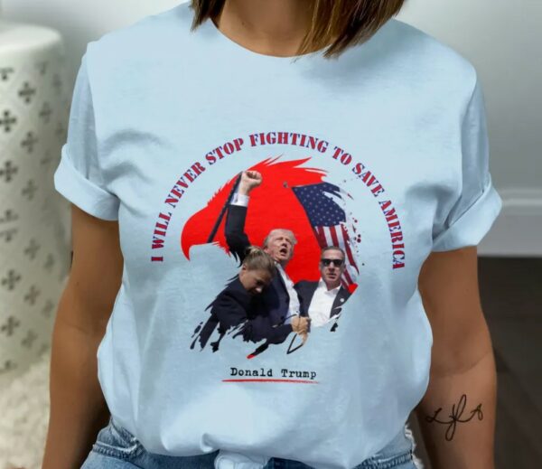 Donald Trump T-shirt, Patriotic Apparel, Political Gift, American Pride, Save America, Trump Merchandise, presidential election, birthday.3