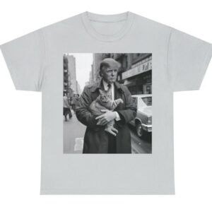 Donald Trump and Cat in NYC T-Shirt2