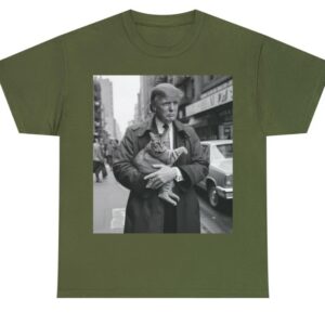 Donald Trump and Cat in NYC T-Shirt3