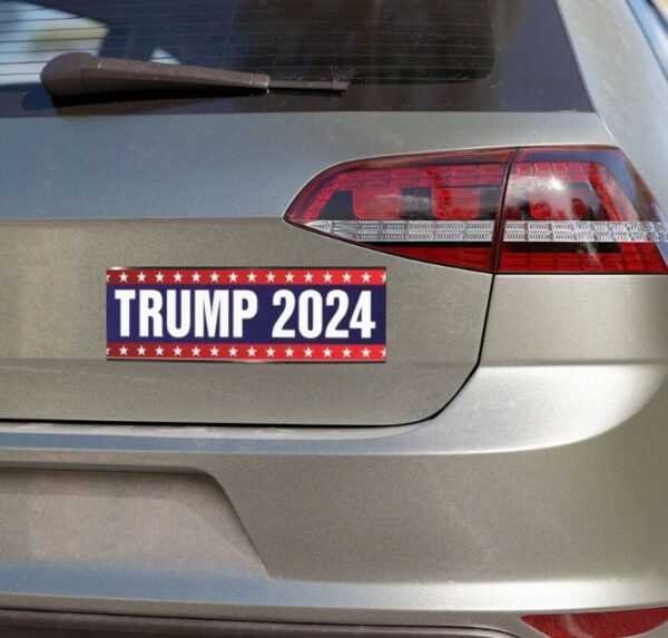 Donald Trump for president maga 2024 car magnet1